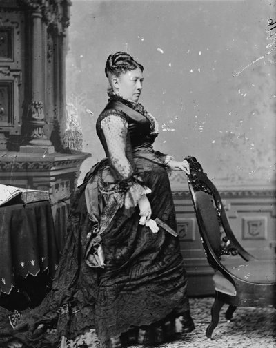 Mrs. U.S. Grant, 1870-80 by American Photographer